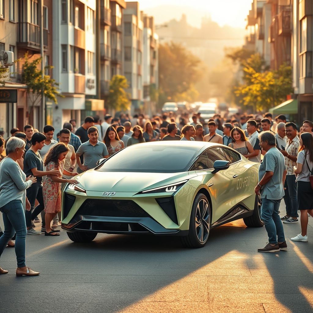 การรวมพลังชุมชนกับ BYD e7